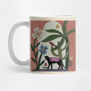 Retro Cat Mug